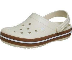 Crocs,Unisex Adulto,Crocband Gum Clog,Cumbre Blanca,37-38