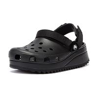 Crocs Unisex Adulto Hiker Clog Zueco, Black/Black, 36/37 EU