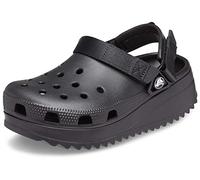 Crocs Unisex Adulto Hiker Clog Zueco, Black/Black, 45/46 EU