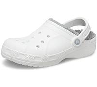 Crocs Unisex Adulto Ralen Lined Clog Zueco, White/Light Grey, 43/44 EU