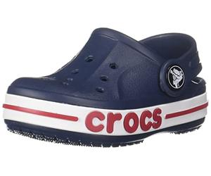 Crocs Unisex Niño Bayaband Clog K Zueco, Navy, 30/31 EU