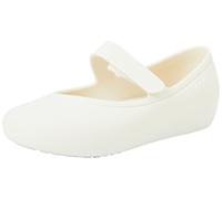 Crocs Unisex Niño Brooklyn Flat K Plano, Stucco, 32/33 EU
