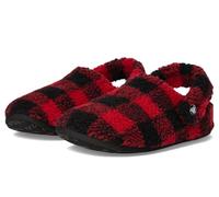 Crocs Unisex Niño Classic Buff Check Cozzzy Slipper K Zapatillas, Varsity Red/Black, 38/39 EU