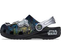 Crocs Unisex Niño Classic Grogu Clog T Zueco, Black, 20/21 EU