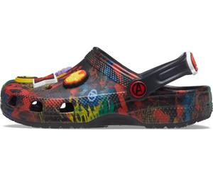 Crocs Unisex Niño Classic Marvel Avengers Clog K Zueco, Black, 29/30 EU