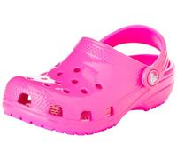 Crocs Unisex Niño Classic Neon Highlighter Clog K Zueco, Pink Crush, 38/39 EU
