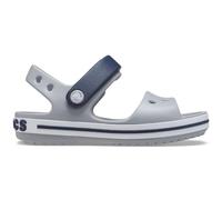 Crocs Unisex Niño Crocband Sandal Kids Sandalia, Light Grey/Navy, 28/29 EU