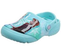 Crocs Unisex Niño FL Disney Frozen II Clog K Zueco, Ice Blue, 34/35 EU