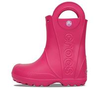Crocs Unisex Niño Handle It Rain Boot Kids Botas, Candy Pink, 30/31 EU