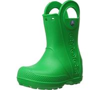 Crocs Unisex Niño Handle It Rain Boot Kids Botas, Grass Green, 32/33 EU