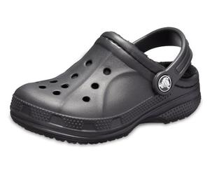 Crocs Unisex Niño Ralen Lined Clog K Zueco, Black/Black, 22/24 EU