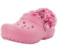 Crocs,Unisex niños,Classic Fleece Lined Clog T,Rosa Tranquila,23-24