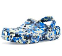 Crocs,Unisex niños,Classic Glow Confetti Clog K,Luz Brillante/Multicolor,29-30