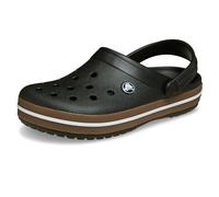 Crocs,Unisex niños,Crocband Gum Clog K,Negro,34-35