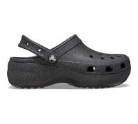Crocs Women's Classic Platform Glitter Clog 37-38 EU Black
