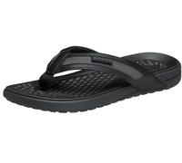 Crocs Yukon Sport Flip, Chanclas Hombre, Negro Gris Pizarra, 39 EU