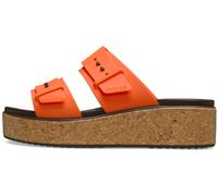 Crocs Brooklyn Cork Buckle, Sandalias Mujer, Topacio, 36/37 EU