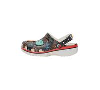 Crocs Zapatos abiertos 'Classic' azul / rojo / negro / blanco 37-38 azul / rojo / negro / blanco
