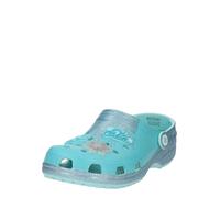 Crocs Zapatos abiertos 'Frozen Elsa Classic' azul neon / azul moteado / gris 34-35 azul neon / azul moteado / gris