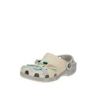 Crocs Zapatos abiertos 'Grogu Classic' beige / azul claro / gris / menta, Talla 32-33