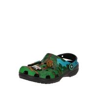 Crocs Zapatos abiertos 'Minecraft' azul claro / marrón / verde / offwhite 37-38 azul claro / marrón / verde / offwhite