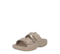 Crocs Sandalias Saturday para mujer, color gris pardo, talla 8 de Reino Unido para mujer
