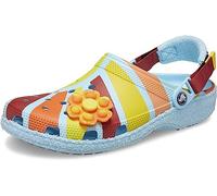 Crocs Zen Garden Sensory Classic Slip Resistant Adjustable Terry Cloth Clog Arctic/Multi Men's 11, Women's 13 Medium
