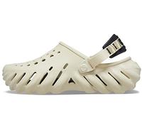 Crocs Zoccoli Echo Obstrucción, Hueso Negro, 9 UK Men/ 11 UK Women Unisex Adulto