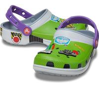 Crocs - Zueco clásico unisex para niños de Toy Story Buzz (niños pequeños/niños grandes) Zuecos clásicos Toy Story Buzz en azul y gris para niños, azul/gris, 5 Big Kid