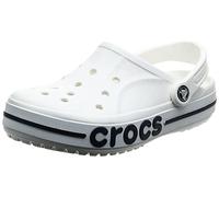 Crocs Zuecos Bayaband para Mujer Y Hombre. Cómodos, Divertidos, Transpirables, Resistentes Y Fáciles De Limpiar. 43-44 EU White/Navy