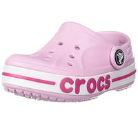 Crocs Zuecos Bayaband. Zuecos Niños, Zuecos Niñas, Zuecos para Niños Pequeños, Zuecos para Bebé. Zuecos Clásicos Unisex. 27-28 EU Ballerina Pink/Candy Pink