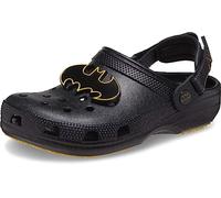 Crocs Zuecos clásicos ajustables de Batman unisex para adultos, negro, (Batman Black), 7 Women/5 Men
