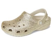Crocs Zuecos clásicos con Purpurina Gruesa K, Arenisca, Talla 13 para niños, Beige, 30/31 EU