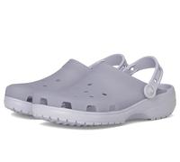 Crocs Zuecos clásicos esmerilados Unisex para Adultos, Luna Violeta, 8 Women/6 Men