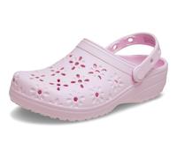 Crocs Zuecos clásicos Florales Unisex para Adultos, Leche Rosa, 7 Women/5 Men