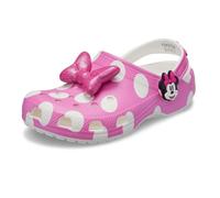 Crocs Zuecos Minnie Mouse Clásicos 28/29 Rosa