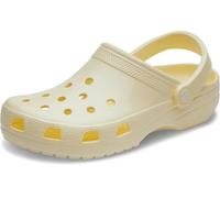 Crocs Zuecos clásicos para adultos, unisex, color crema de mantequilla, talla 38/39 EU
