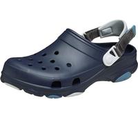 Crocs Zuecos clásicos Unisex para Adultos, Azul Marino/Niebla/luz de Luna, 11 Women/9 Men