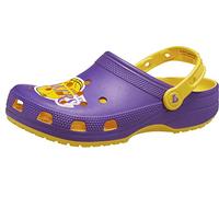 Crocs Zuecos clásicos Unisex para Adultos de la NBA Los Angeles Lakers, La Lakers, 10 Women/8 Men