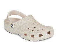 Crocs Zuecos Classic Animal Clog in Beige 39 / 40