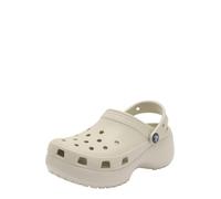 Crocs Zuecos CLASSIC PLATFORM CLOG W in Beige 37 / 38