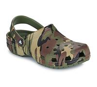 Crocs Zuecos Classic Camouflage Clog in Kaki 36 / 37