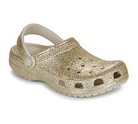 Crocs Zuecos Classic Chunky Glitter Clog in Oro 38 / 39