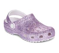 Crocs Zuecos Classic Chunky Glitter Clog T in Violeta 19 / 20