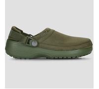 CROCS Zuecos de ante vegano Classic Crafted. Color Caqui