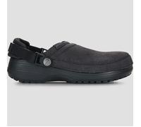 CROCS Zuecos de ante vegano Classic Crafted. Color Negro