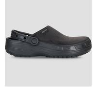 Crocs Zuecos Classic Crafted Velvet Clog in Negro 39 / 40