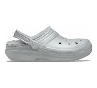 Zuecos Classic Fuzz Glitter Mujer Talla 39/40. Color Gris