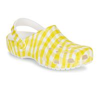 Crocs Zuecos Classic Gingham Clog in Blanco 42 / 43