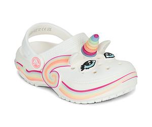 Crocs Zuecos Classic IAM Unicorn Lights CgT in Beige 24 / 25
